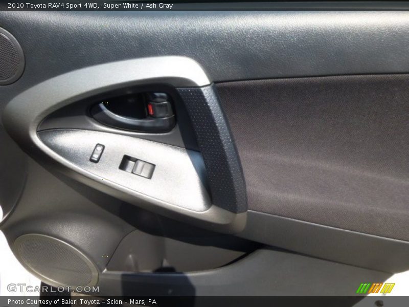Super White / Ash Gray 2010 Toyota RAV4 Sport 4WD