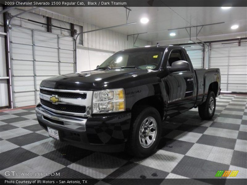 Black / Dark Titanium 2009 Chevrolet Silverado 1500 Regular Cab