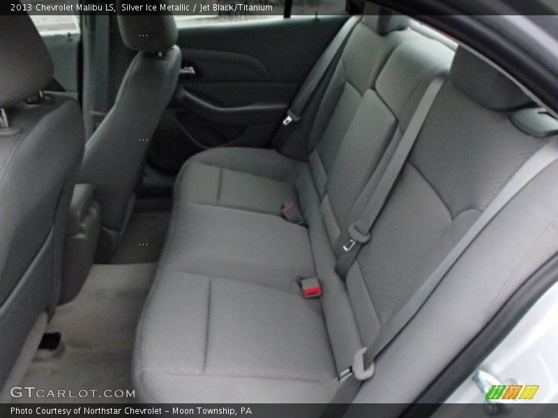 Silver Ice Metallic / Jet Black/Titanium 2013 Chevrolet Malibu LS
