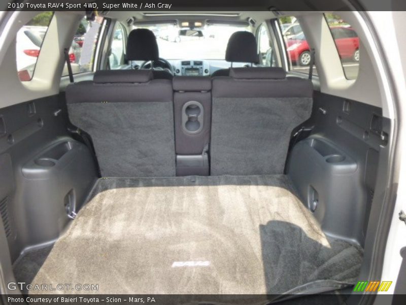 Super White / Ash Gray 2010 Toyota RAV4 Sport 4WD