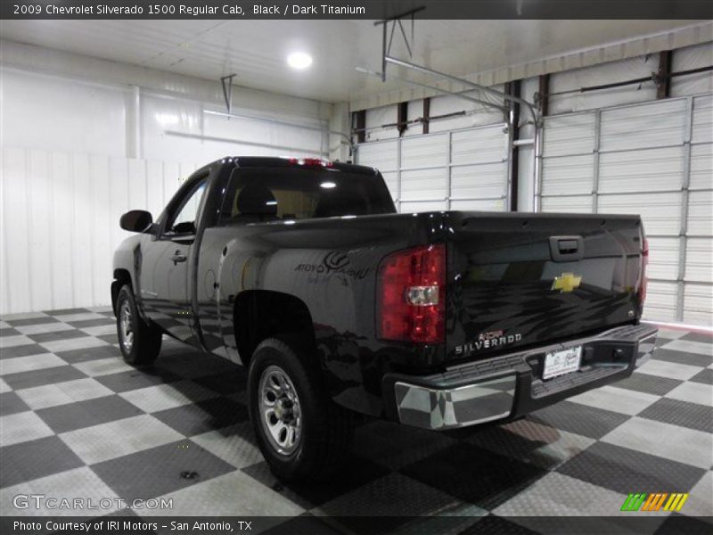 Black / Dark Titanium 2009 Chevrolet Silverado 1500 Regular Cab