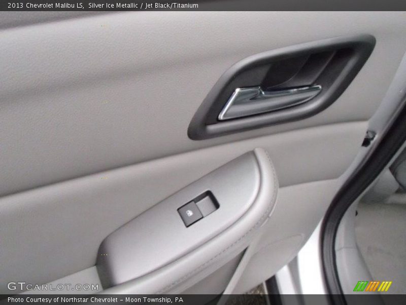 Silver Ice Metallic / Jet Black/Titanium 2013 Chevrolet Malibu LS