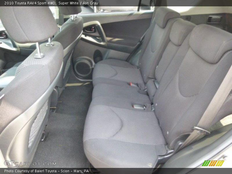 Super White / Ash Gray 2010 Toyota RAV4 Sport 4WD