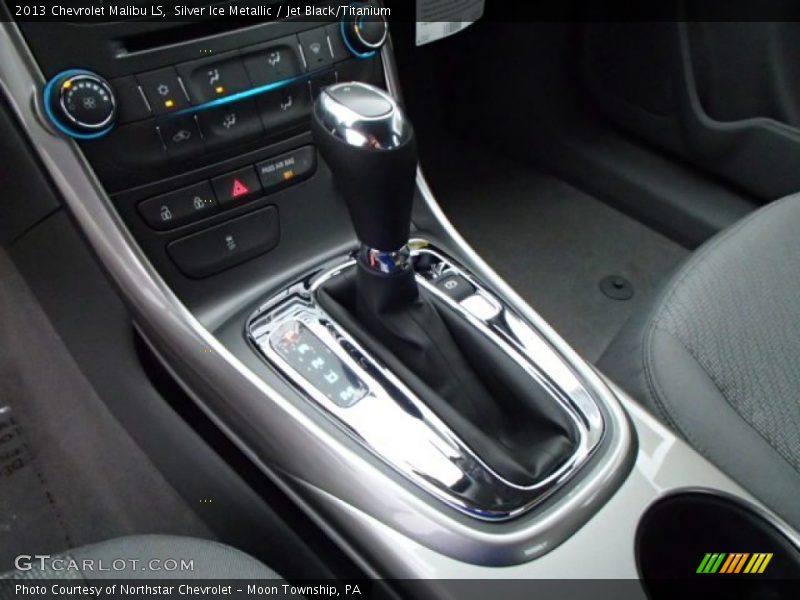 Silver Ice Metallic / Jet Black/Titanium 2013 Chevrolet Malibu LS