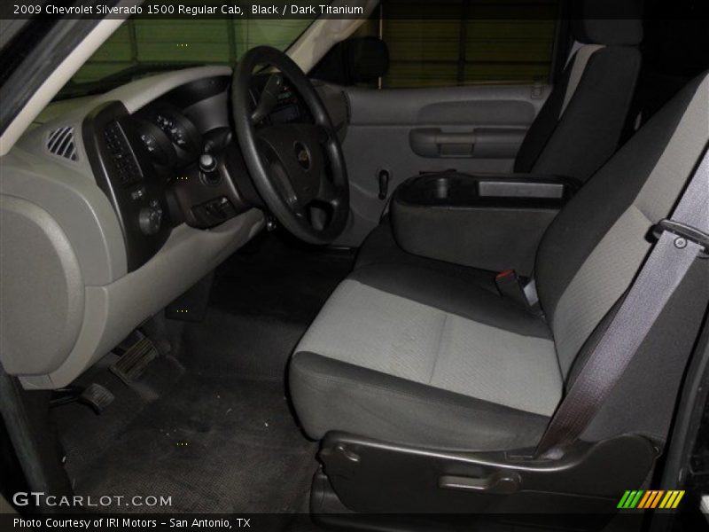 Black / Dark Titanium 2009 Chevrolet Silverado 1500 Regular Cab