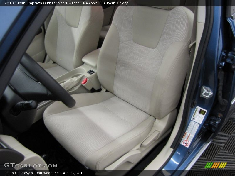 Newport Blue Pearl / Ivory 2010 Subaru Impreza Outback Sport Wagon
