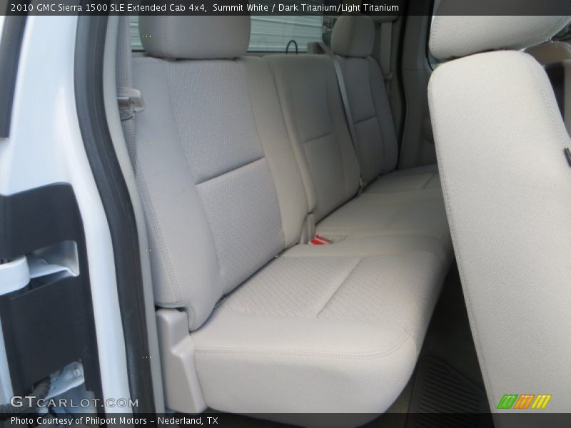 Summit White / Dark Titanium/Light Titanium 2010 GMC Sierra 1500 SLE Extended Cab 4x4