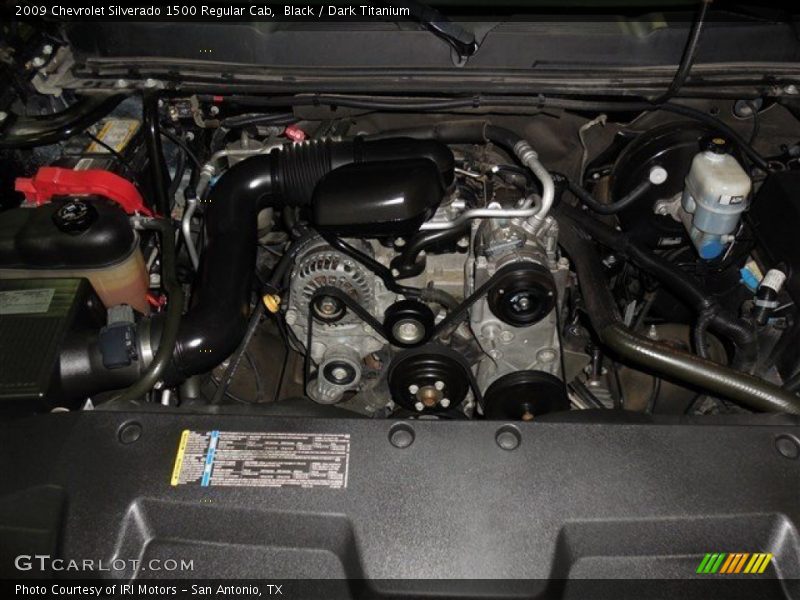 Black / Dark Titanium 2009 Chevrolet Silverado 1500 Regular Cab