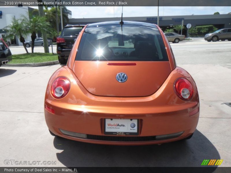 Red Rock / Black 2010 Volkswagen New Beetle Red Rock Edition Coupe