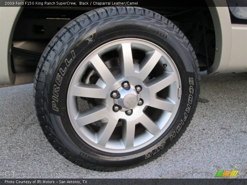 Black / Chaparral Leather/Camel 2009 Ford F150 King Ranch SuperCrew