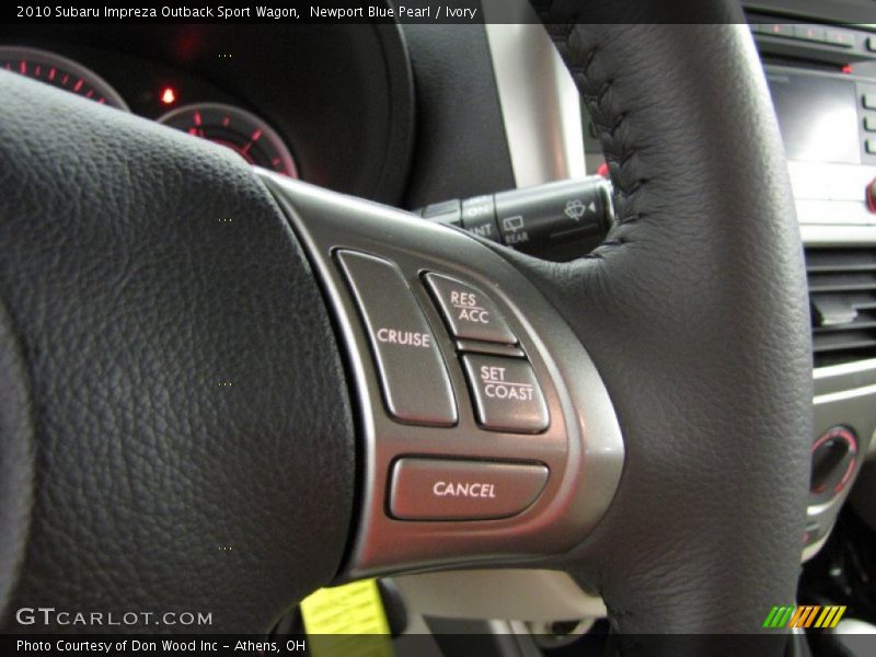 Newport Blue Pearl / Ivory 2010 Subaru Impreza Outback Sport Wagon