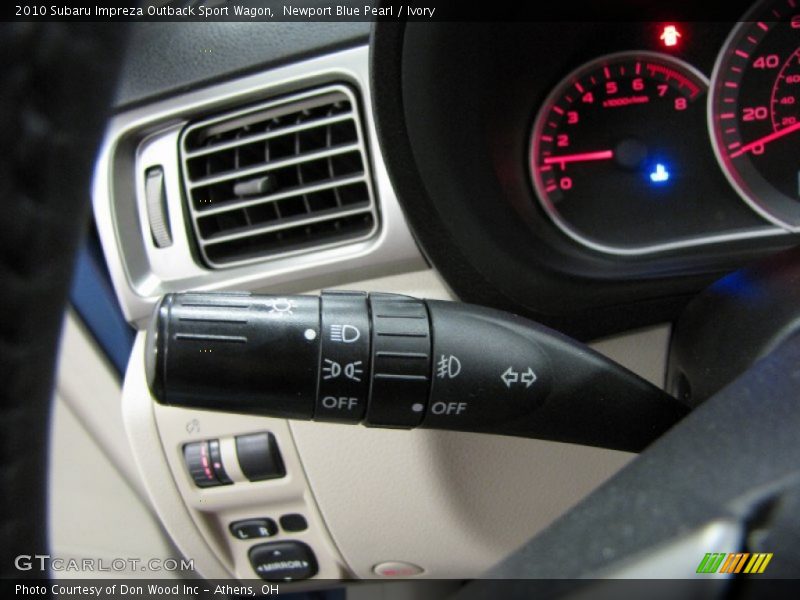 Newport Blue Pearl / Ivory 2010 Subaru Impreza Outback Sport Wagon