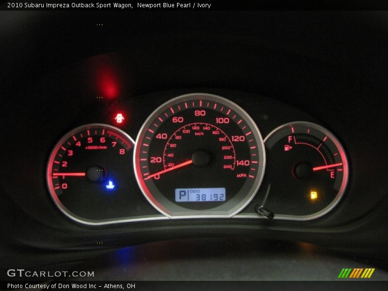 Newport Blue Pearl / Ivory 2010 Subaru Impreza Outback Sport Wagon