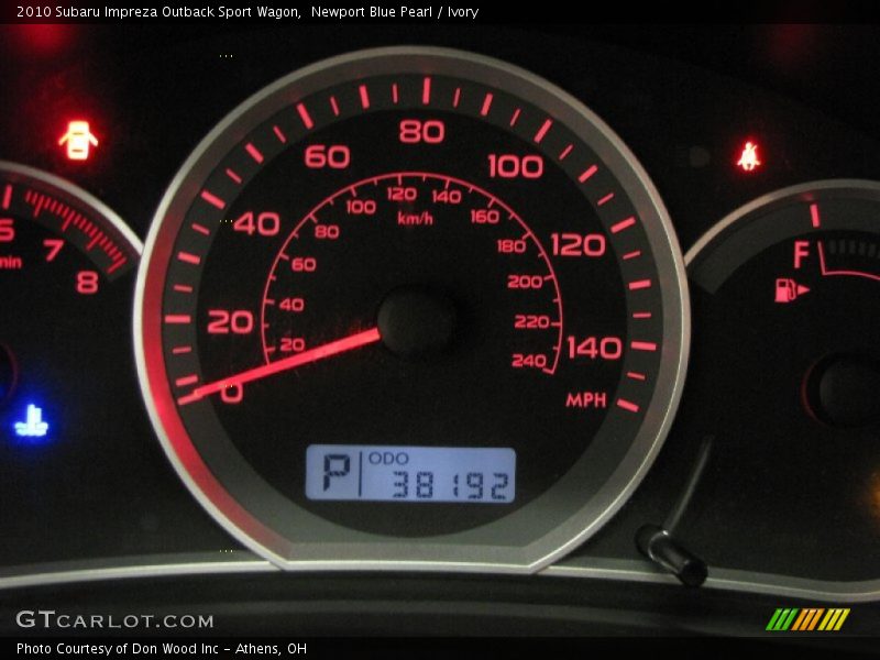 Newport Blue Pearl / Ivory 2010 Subaru Impreza Outback Sport Wagon