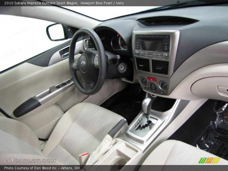 Newport Blue Pearl / Ivory 2010 Subaru Impreza Outback Sport Wagon