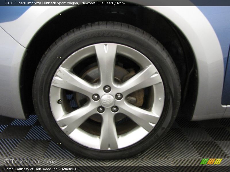 Newport Blue Pearl / Ivory 2010 Subaru Impreza Outback Sport Wagon