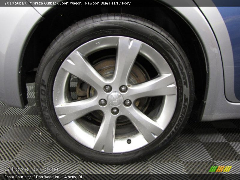 Newport Blue Pearl / Ivory 2010 Subaru Impreza Outback Sport Wagon