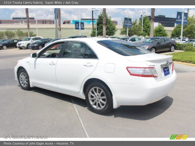 Super White / Ash Gray 2010 Toyota Camry Hybrid