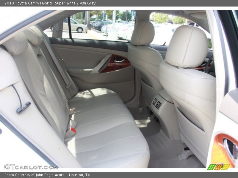 Super White / Ash Gray 2010 Toyota Camry Hybrid