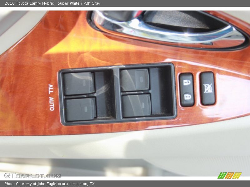 Super White / Ash Gray 2010 Toyota Camry Hybrid