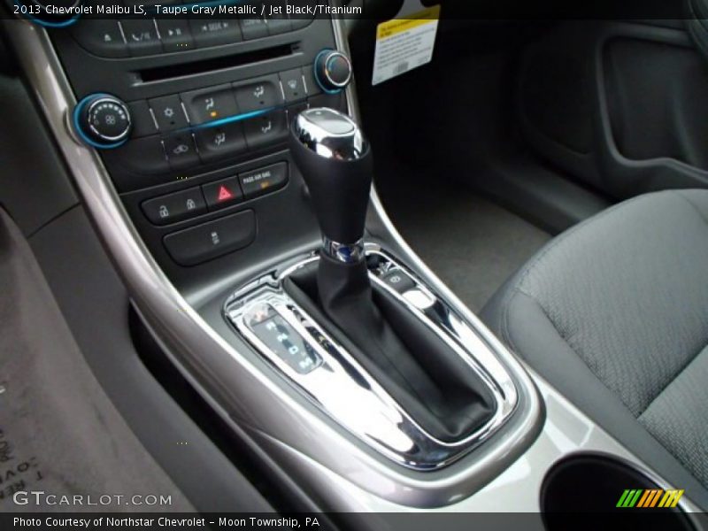 Taupe Gray Metallic / Jet Black/Titanium 2013 Chevrolet Malibu LS