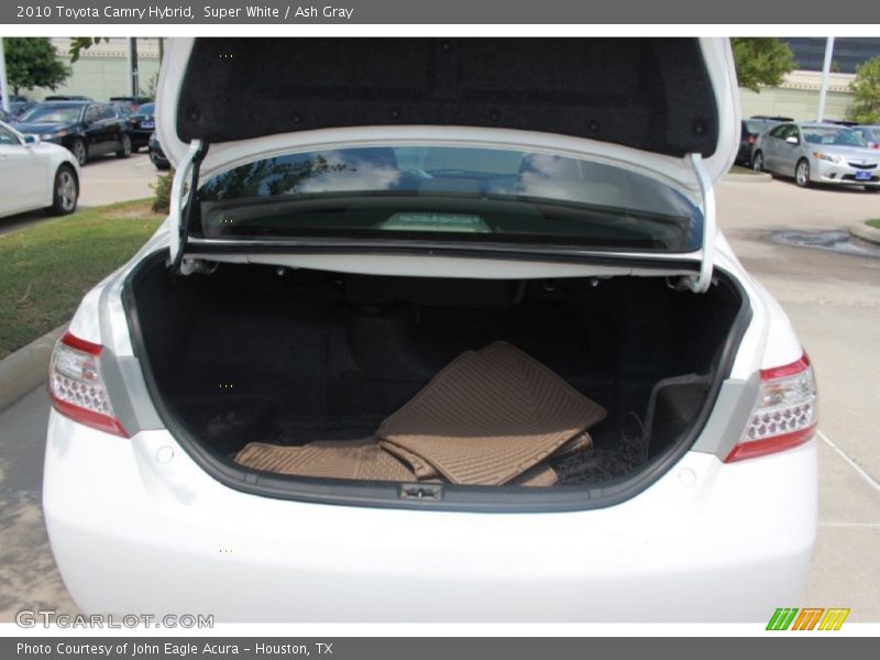 Super White / Ash Gray 2010 Toyota Camry Hybrid