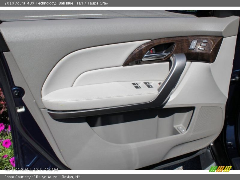 Bali Blue Pearl / Taupe Gray 2010 Acura MDX Technology