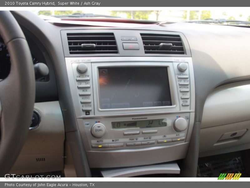 Super White / Ash Gray 2010 Toyota Camry Hybrid