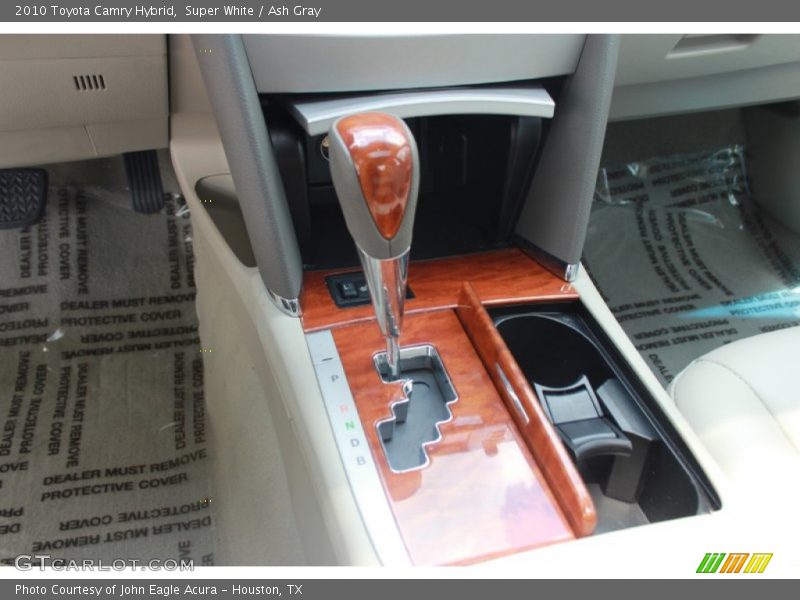 Super White / Ash Gray 2010 Toyota Camry Hybrid