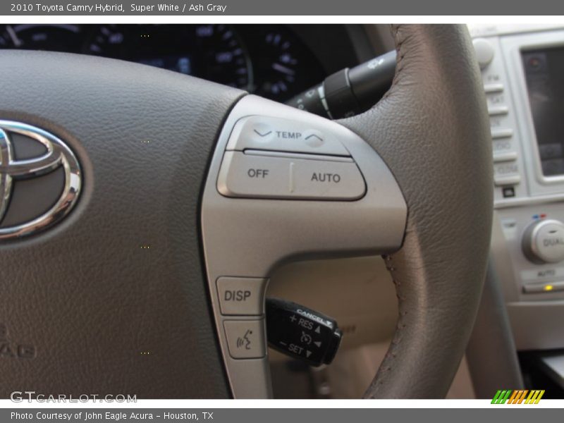Super White / Ash Gray 2010 Toyota Camry Hybrid
