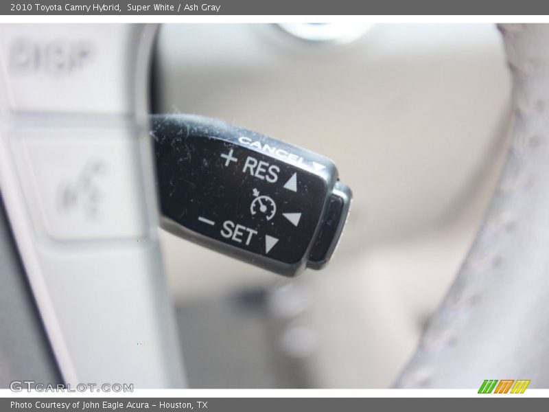Super White / Ash Gray 2010 Toyota Camry Hybrid