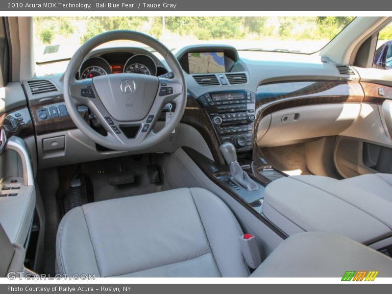 Bali Blue Pearl / Taupe Gray 2010 Acura MDX Technology