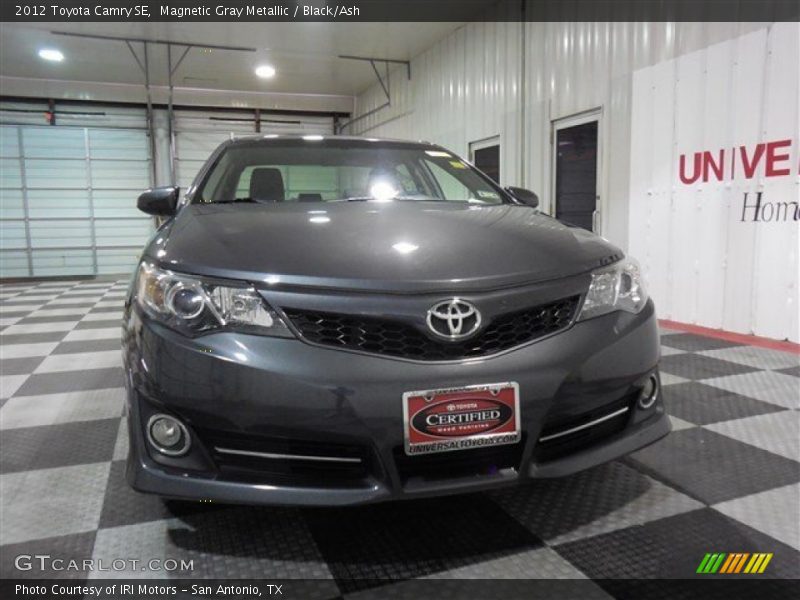 Magnetic Gray Metallic / Black/Ash 2012 Toyota Camry SE