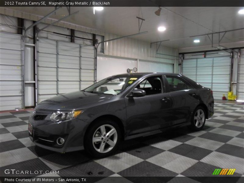 Magnetic Gray Metallic / Black/Ash 2012 Toyota Camry SE