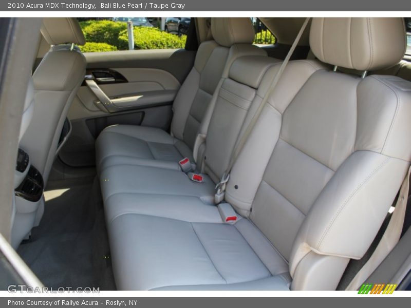 Bali Blue Pearl / Taupe Gray 2010 Acura MDX Technology