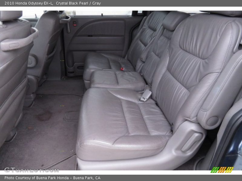 Crystal Black Pearl / Gray 2010 Honda Odyssey EX-L