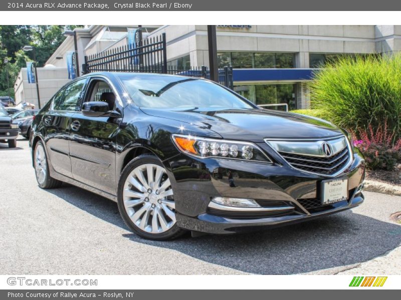 Crystal Black Pearl / Ebony 2014 Acura RLX Advance Package