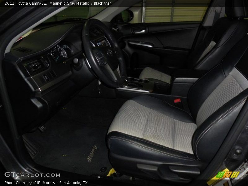 Magnetic Gray Metallic / Black/Ash 2012 Toyota Camry SE