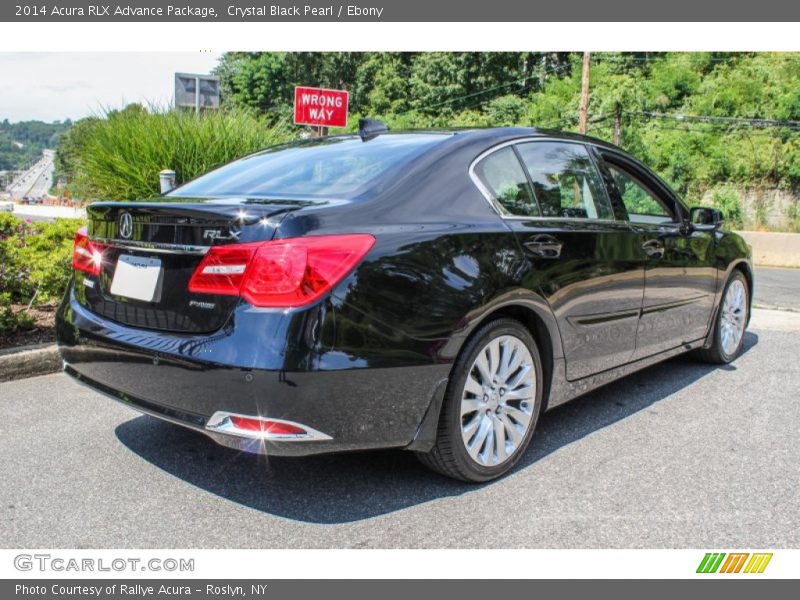 Crystal Black Pearl / Ebony 2014 Acura RLX Advance Package