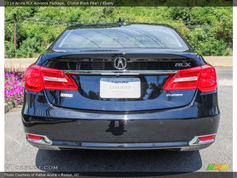 Crystal Black Pearl / Ebony 2014 Acura RLX Advance Package
