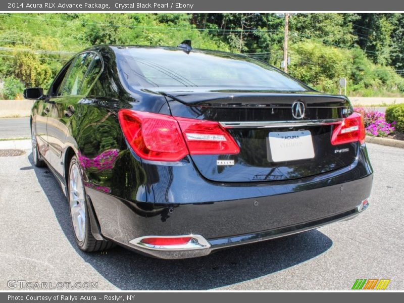 Crystal Black Pearl / Ebony 2014 Acura RLX Advance Package