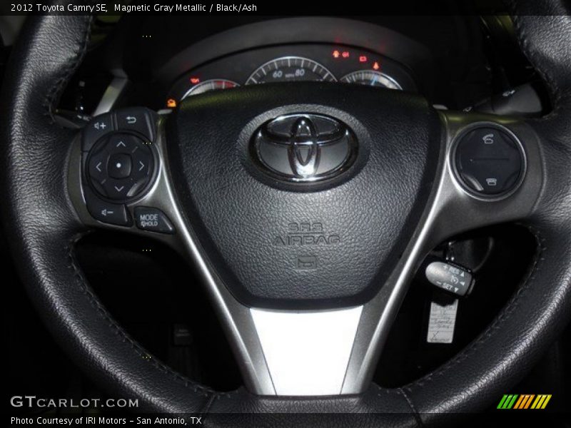 Magnetic Gray Metallic / Black/Ash 2012 Toyota Camry SE