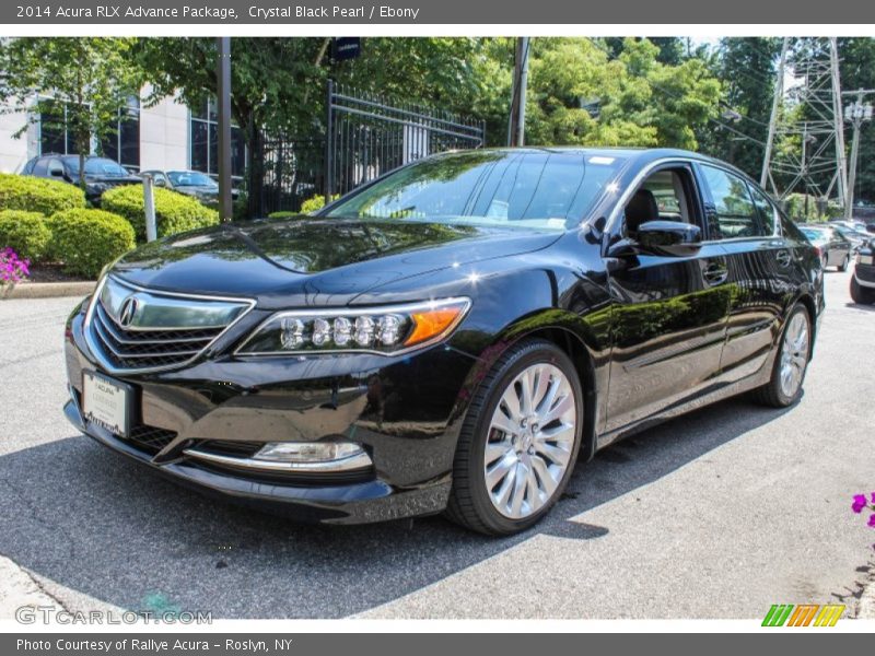 Crystal Black Pearl / Ebony 2014 Acura RLX Advance Package