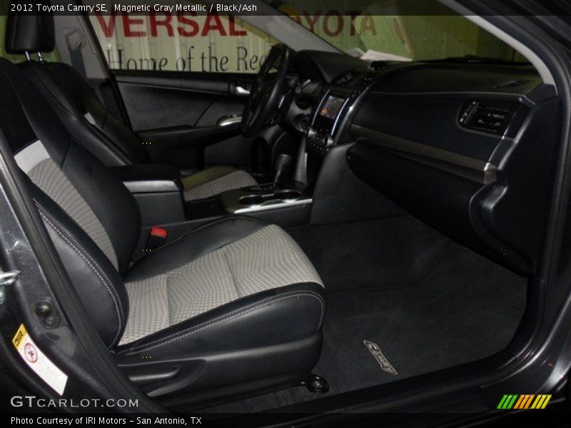 Magnetic Gray Metallic / Black/Ash 2012 Toyota Camry SE