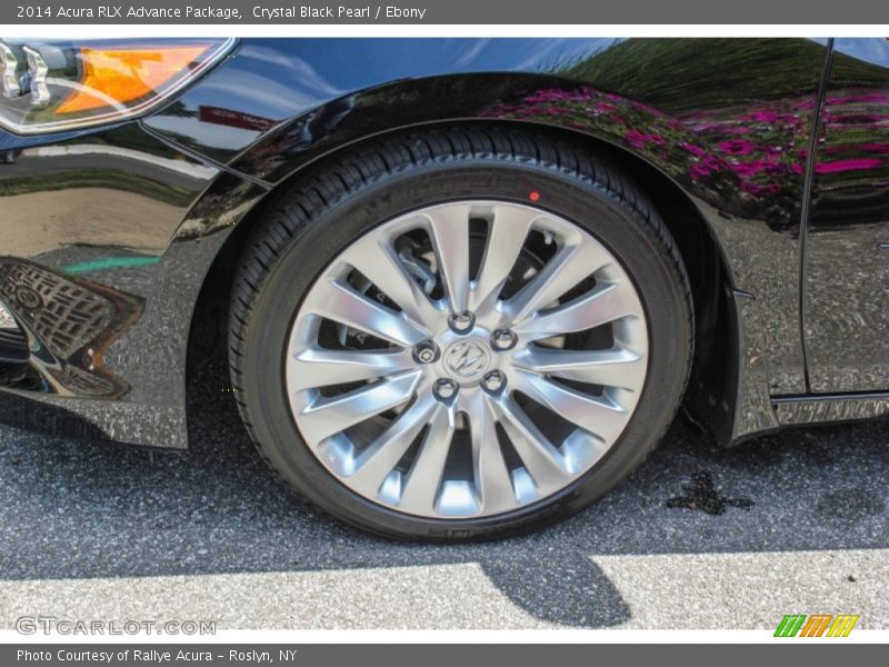 Crystal Black Pearl / Ebony 2014 Acura RLX Advance Package