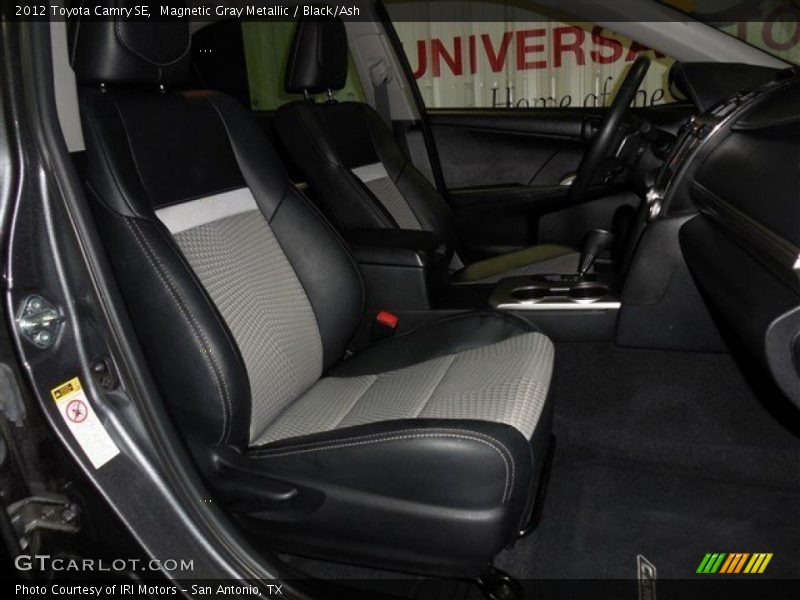Magnetic Gray Metallic / Black/Ash 2012 Toyota Camry SE