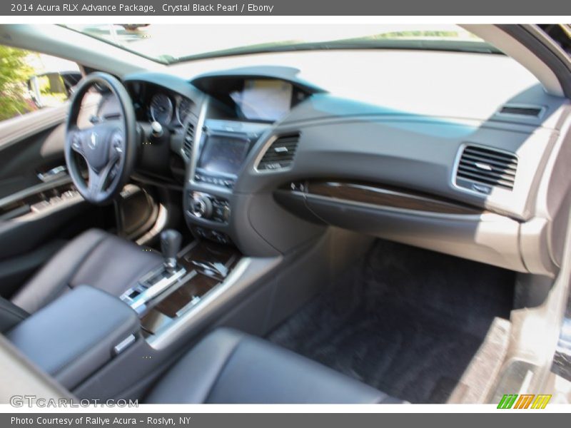 Crystal Black Pearl / Ebony 2014 Acura RLX Advance Package