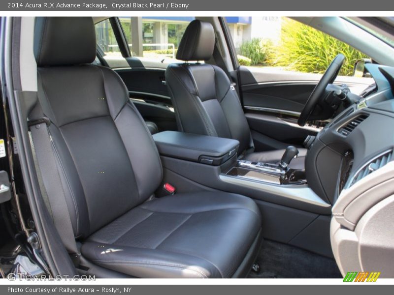 Crystal Black Pearl / Ebony 2014 Acura RLX Advance Package