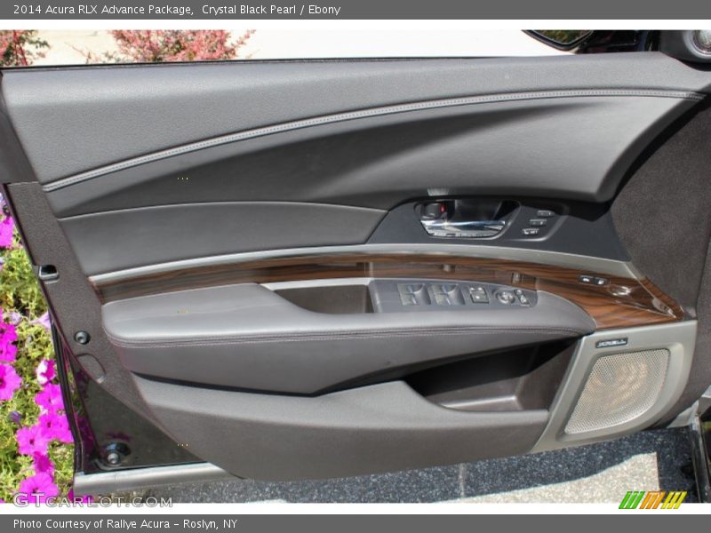 Crystal Black Pearl / Ebony 2014 Acura RLX Advance Package