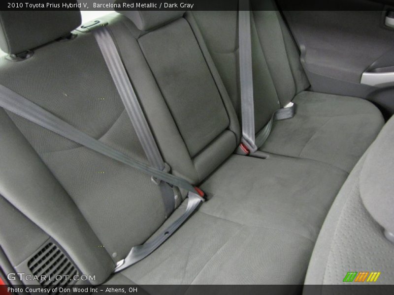 Barcelona Red Metallic / Dark Gray 2010 Toyota Prius Hybrid V